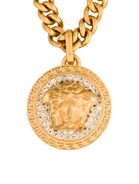 medusa versace bling|Crystal Medusa Fashion Jewelry .